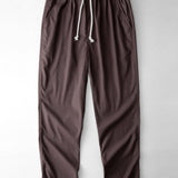 Geometric Jacquard Cuban Shirt & Straight Linen Pants