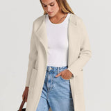 Camille Laurent | Elegant Longline Coat For Women