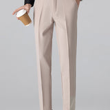 Checkerboard V-Neck Knit Polo & Slim Fit Tapered Trousers
