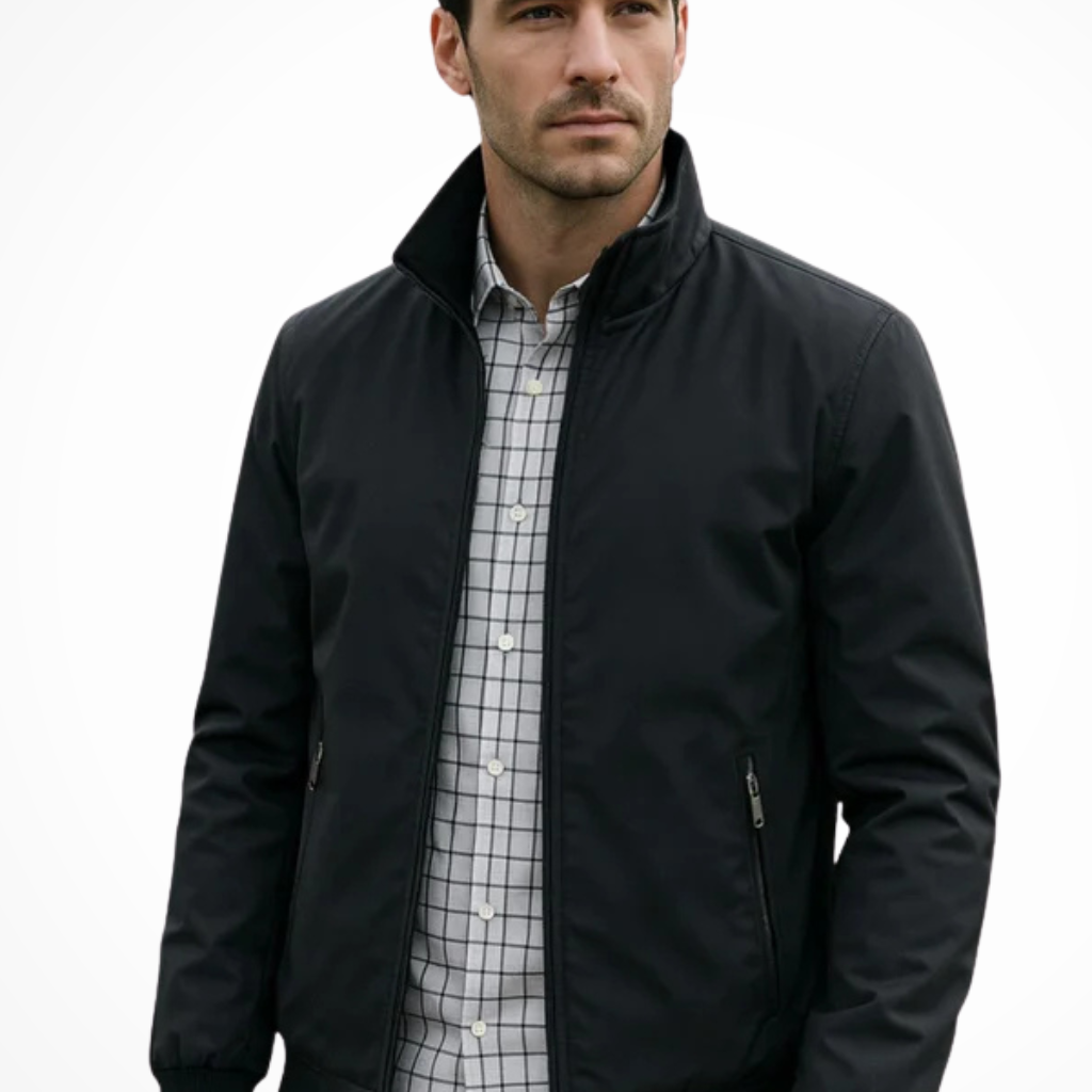 Ethan Laurent | Minimalist Zip Jacket For Men