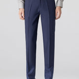 Contrast Jacquard Polo & Slim Fit Tapered Trousers