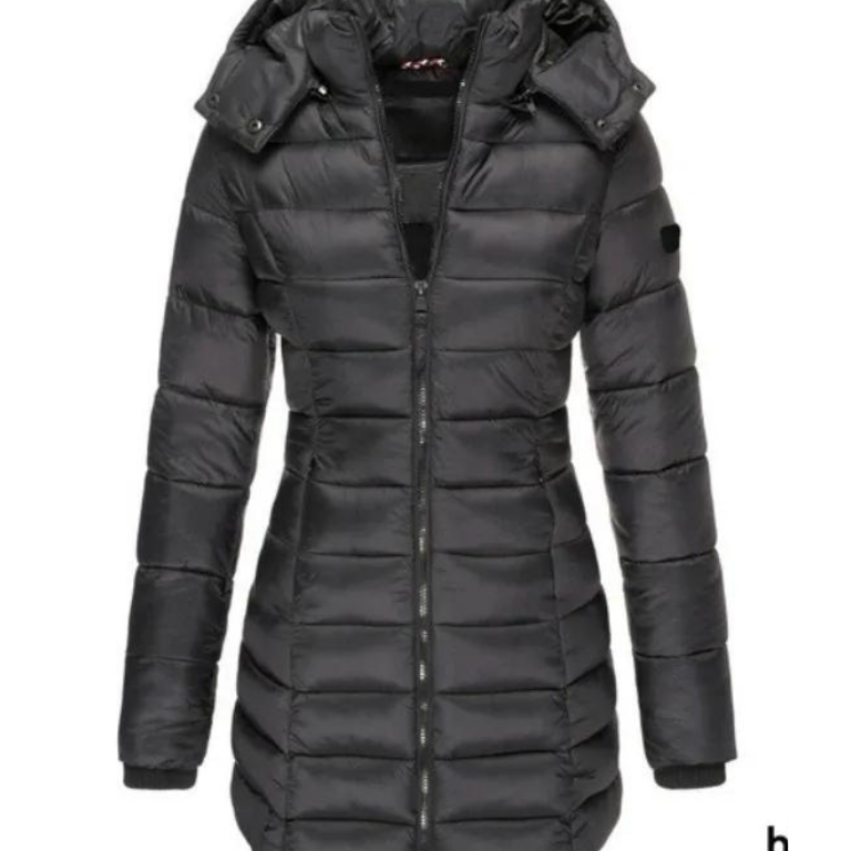 Camille Laurent | Quilted Winter Puffer Coat For Women