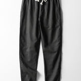 Geometric Jacquard Cuban Shirt & Straight Linen Pants