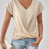 Cleo™ Classic T-shirt with V Neckline