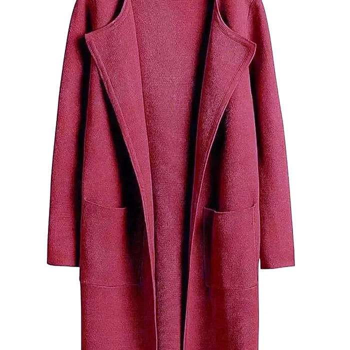 Camille Laurent | Elegant Longline Coat For Women