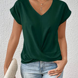 Cleo™ Classic T-shirt with V Neckline