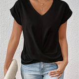 Cleo™ Classic T-shirt with V Neckline