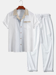 light brown & white