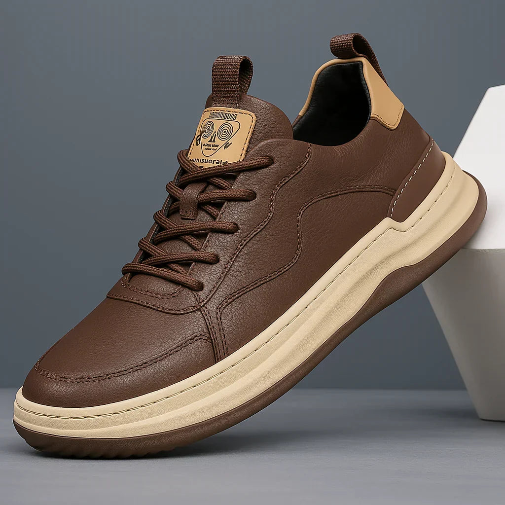 Noble Italian Genuine Leather Sneakers