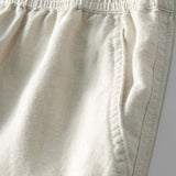 Geometric Jacquard Cuban Shirt & Straight Linen Pants