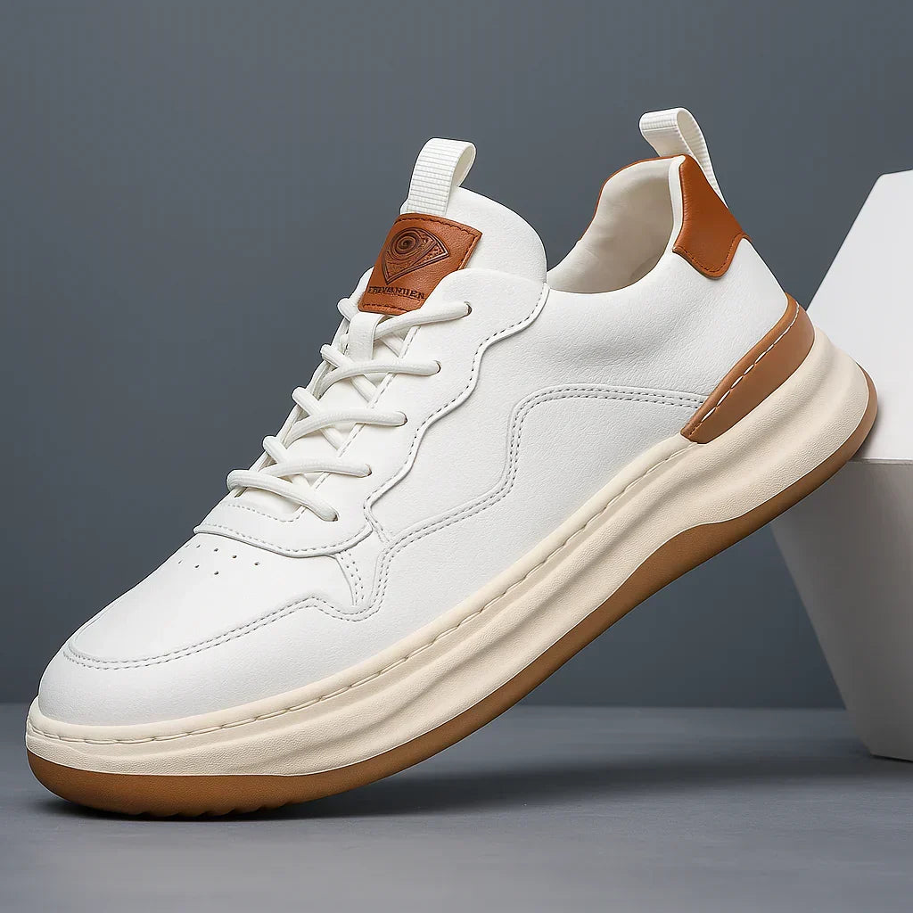 Nero Italiana Genuine Leather Sneakers