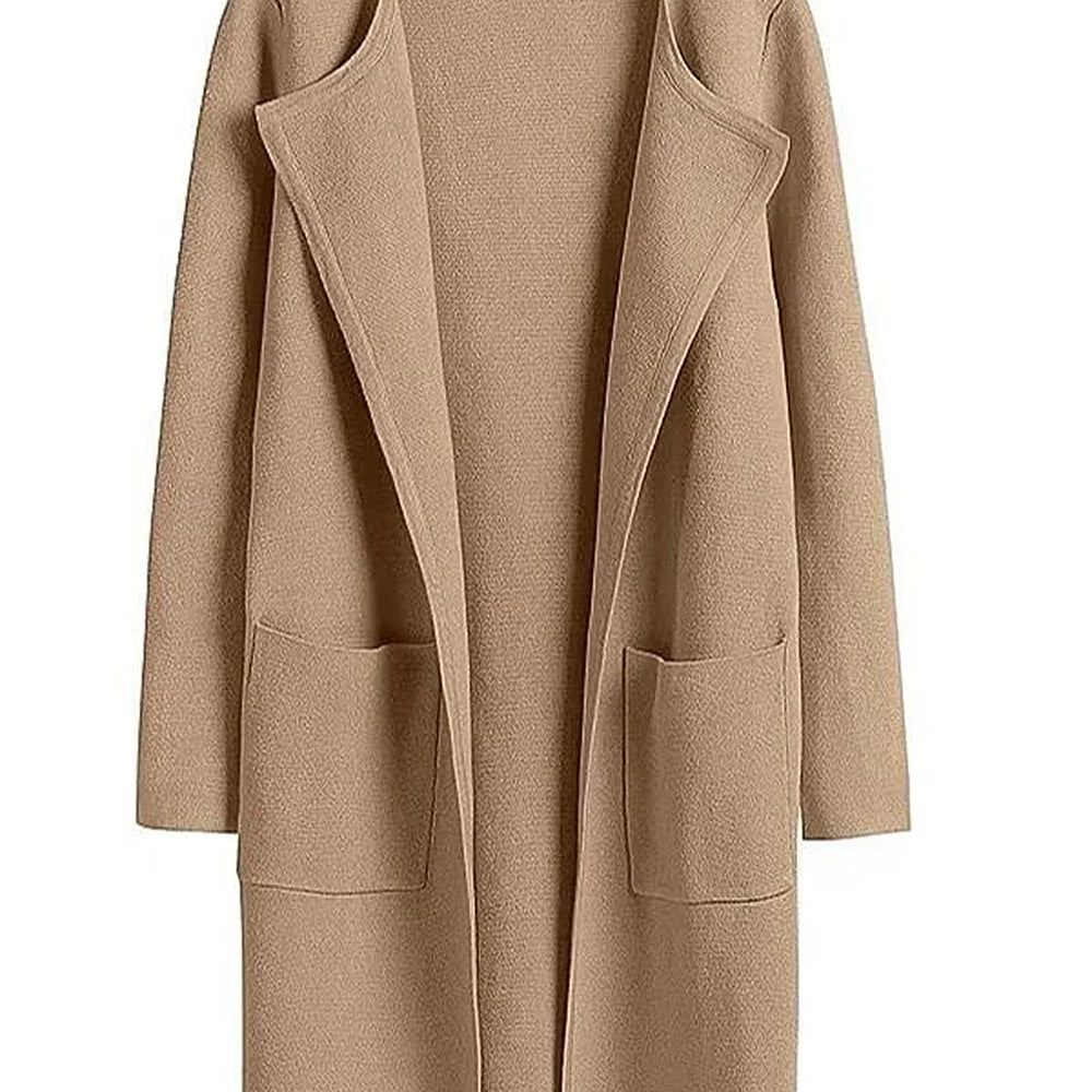 Camille Laurent | Elegant Longline Coat For Women