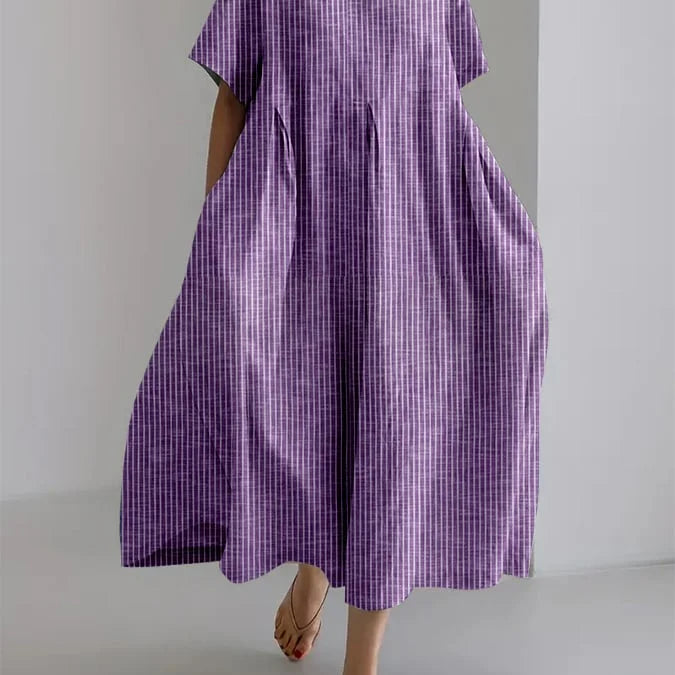 White Floral Summer Dress