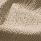 Ruched texture<tc>red</tc> V-neck shirt &amp; crepe texture<tc>red</tc> Straight pants