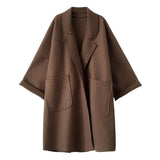 Camille Rousseau | Luxury Long Wool Coat For Women