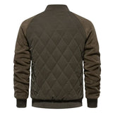 Luca Moretti | Quilted Bomber Jacket With Luxe Comfort For Men