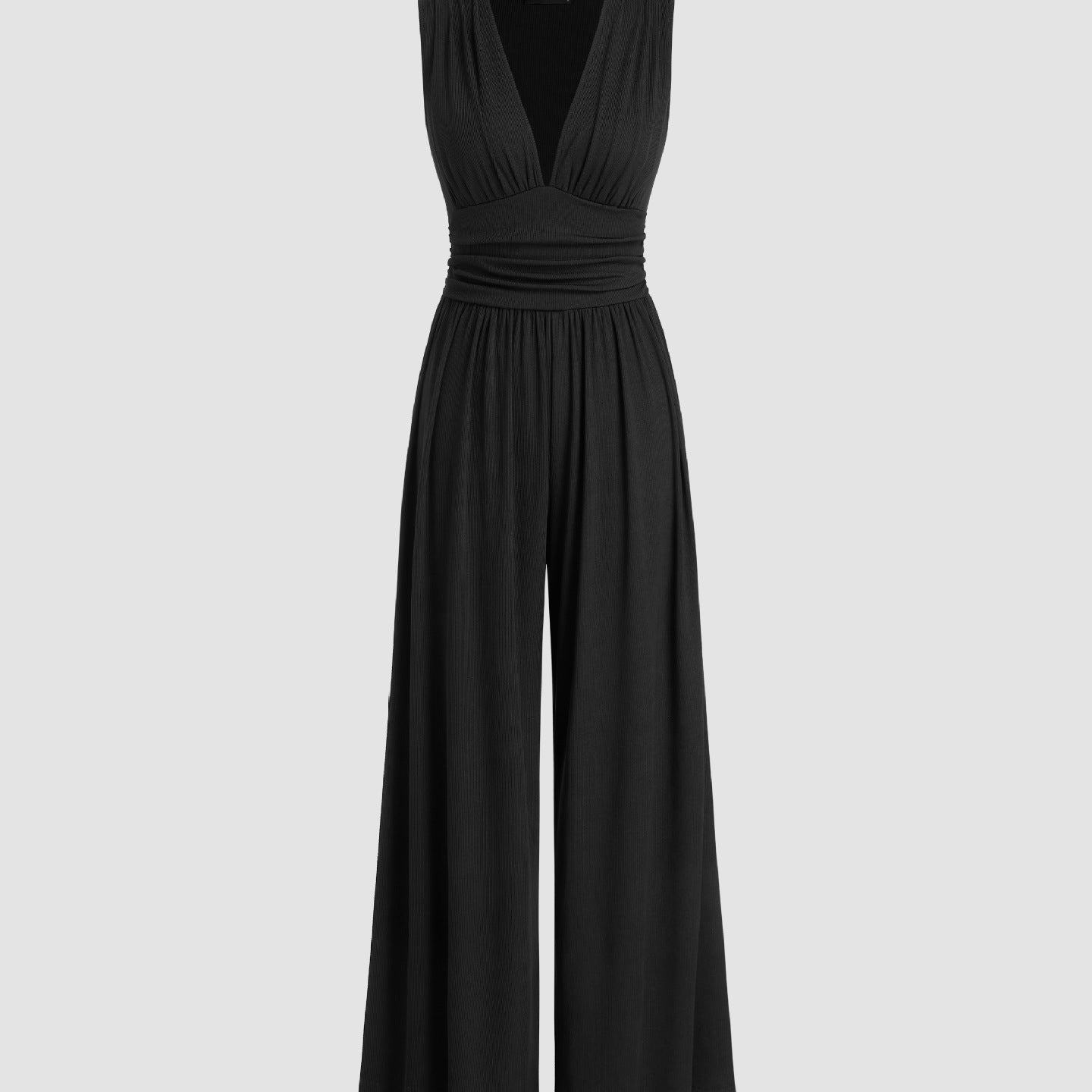 Charity – Elegant Sleeveless Wide-Leg Jumpsuit