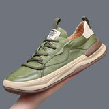 Noble Italian Genuine Leather Sneakers