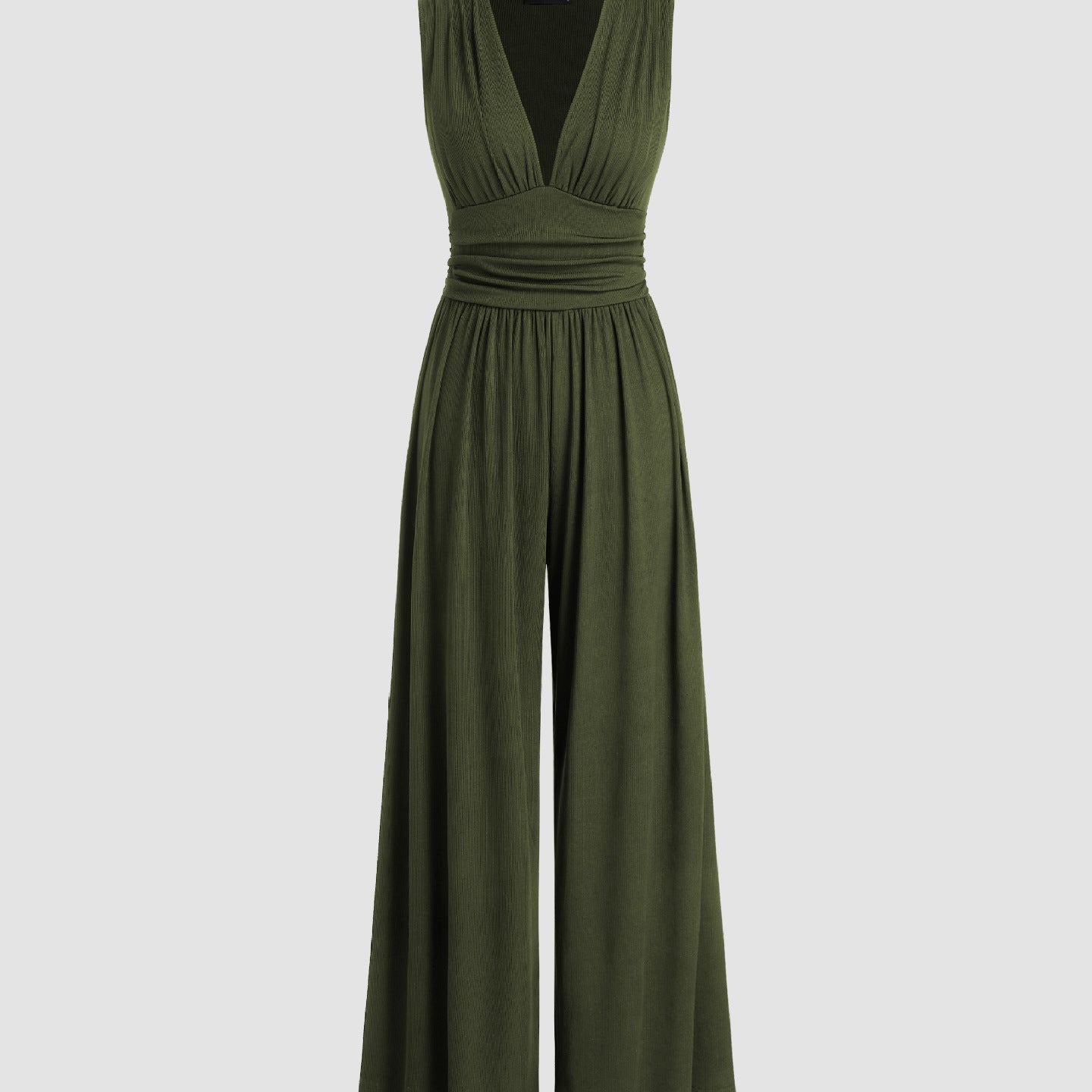 Charity – Elegant Sleeveless Wide-Leg Jumpsuit