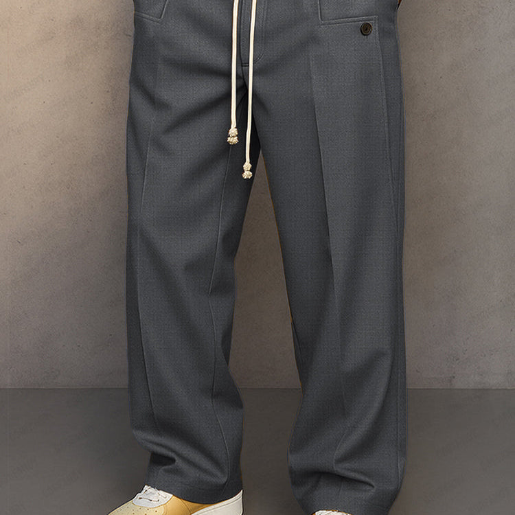 Comfy Urban Style Drawstring Pants