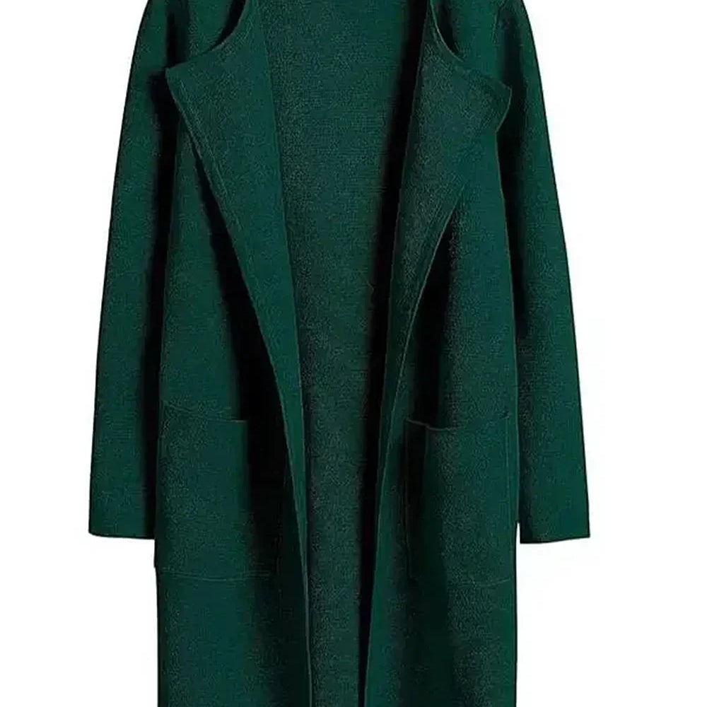 Camille Laurent | Elegant Longline Coat For Women