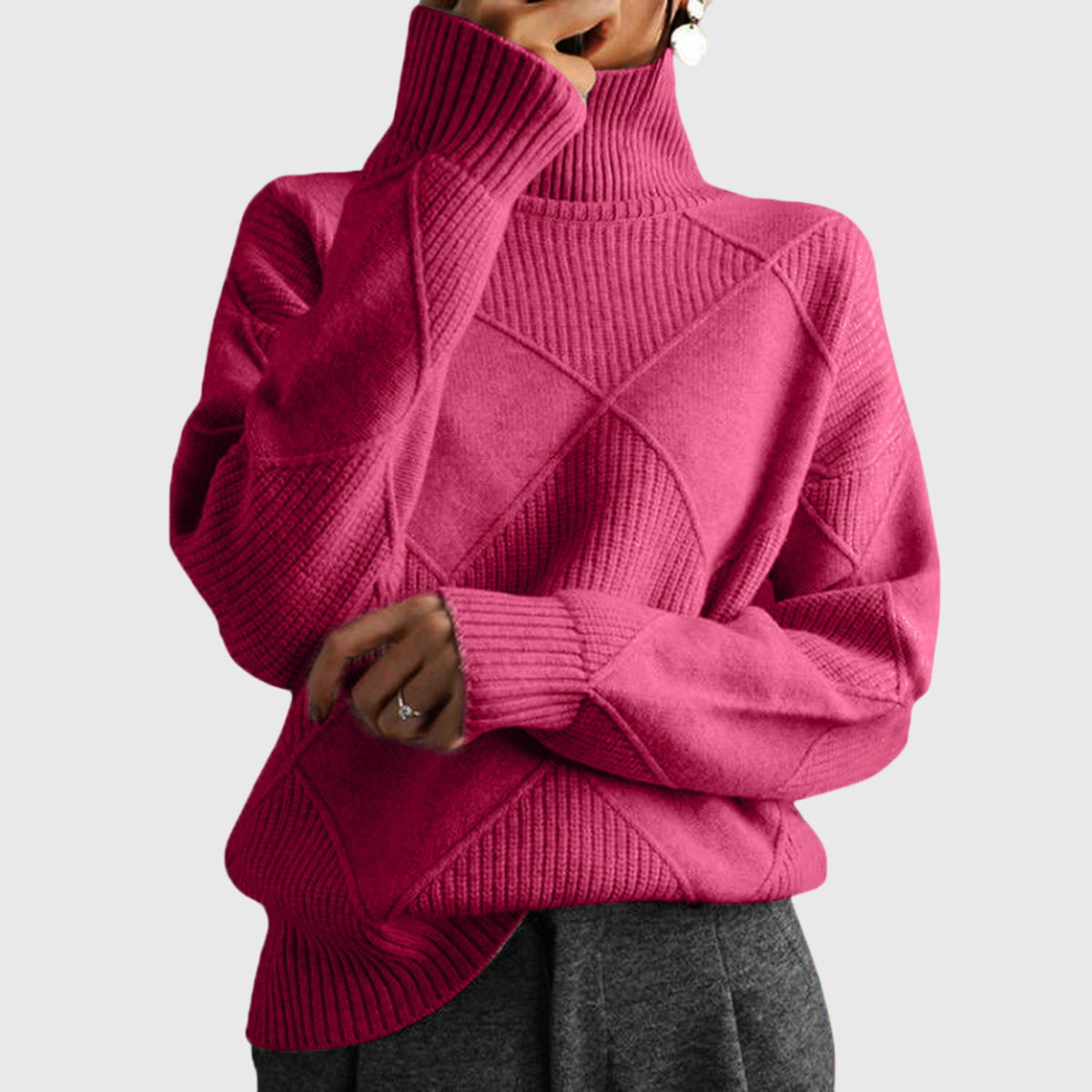 Angela | Turtleneck Jumper