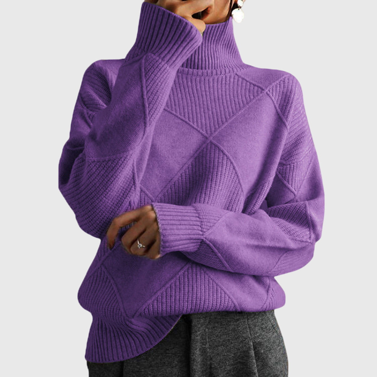 Angela | Turtleneck Jumper