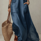 Effortless Bohemian Flow Relaxed Maxi Dress