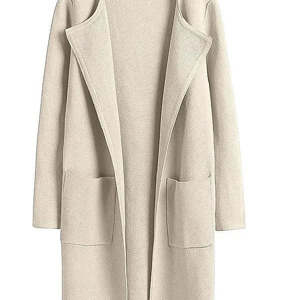 Camille Laurent | Elegant Longline Coat For Women