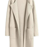 Camille Laurent | Elegant Longline Coat For Women
