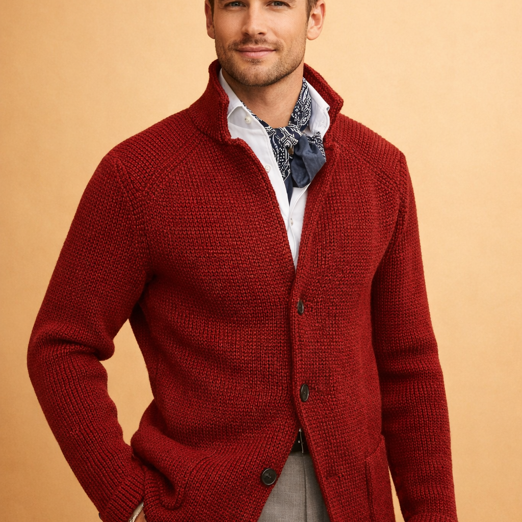 Matteo Ricci | Luxury Knit Cardigan For Men