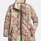 Naya | Vintage Floral Casual Quilted Jacket