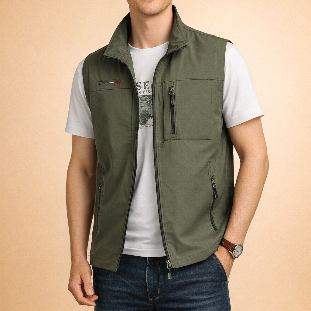 Julien Moreau | Luxury Softshell Bodywarmer For Men